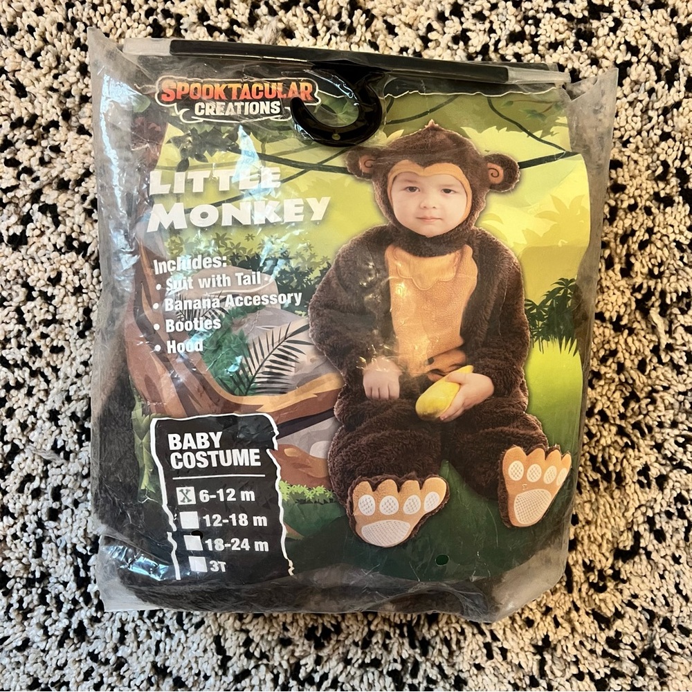 Spooktacular Creations Little Monkey Baby Costume